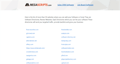 Desktop Screenshot of megascripts.com
